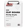 JAM Paper Plastic Clipboard, Memo Size, Clear (331CPMCL)~#|#~m004543411_sc7