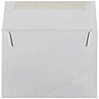 JAM Paper® A7 Passport Invitation Envelopes, 5.25 x 7.25, Granite Silver Recycled, Bulk 1000/Carton (71813B)~#|#~m004671868_sc7