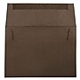 JAM Paper® A6 Invitation Envelopes, 4.75 x 6.5, Chocolate Brown Recycled, Bulk 1000/Carton (233710B)~#|#~m004671888_sc7