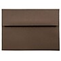 JAM Paper A7 Invitation Envelopes, 5.25 x 7.25, Chocolate Brown Recycled, 25/Pack (233711)~#|#~m004671889_sc7