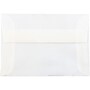 JAM Paper 4Bar A1 Translucent Vellum Envelopes, 3.625 x 5.125, Platinum Silver, 50/Pack (1591590I)~#|#~m004671926_sc7