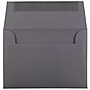 JAM Paper 4Bar A1 Invitation Envelopes, 3.625 x 5.125, Dark Grey, Bulk 250/Box (36396431H)~#|#~m004671964_sc7