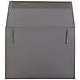 JAM Paper A2 Invitation Envelopes, 4.375 x 5.75, Dark Grey, 25/Pack (36396432)~#|#~m004671966_sc7