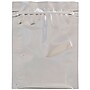 JAM Paper 4 x 6 Open End Catalog Foil Envelopes with Zip Closure, Clear, 100/Pack (30046A58B)~#|#~m004672190_sc7
