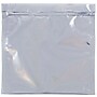 JAM Paper 6 x 6 Square Foil Plastic Invitation Envelopes with Zip Closure, Clear, 100/Pack (30066G4901B)~#|#~m004672192_sc7