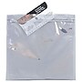 JAM Paper 6 x 6 Square Foil Plastic Invitation Envelopes with Zip Closure, Clear, 100/Pack (30066G4901B)~#|#~m004672193_sc7