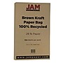 JAM Paper 8.5" x 14" Multipupose Paper, 28 lbs., Brown Kraft Paper Bag, 50 Sheets/Pack (463117506B)~#|#~m004672356_sc7
