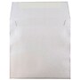 JAM Paper 6.5 x 6.5 Square Metallic Invitation Envelopes, Stardream Silver, 25/Pack (GCST509)~#|#~m004672426_sc7