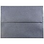JAM Paper A2 Metallic Invitation Envelopes, 4.375 x 5.75, Stardream Anthracite Black, 25/Pack (GCST606)~#|#~m004672427_sc7