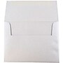 JAM Paper A2 Metallic Invitation Envelopes, 4.375 x 5.75, Stardream Silver, 25/Pack (GCST609)~#|#~m004672431_sc7