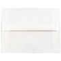 JAM Paper A2 Translucent Vellum Invitation Envelopes, 4.375 x 5.75, Platinum Silver, 25/Pack (PACV616)~#|#~m004672460_sc7