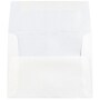 JAM Paper A2 Translucent Vellum Invitation Envelopes, 4.375 x 5.75, Platinum Silver, 25/Pack (PACV616)~#|#~m004672461_sc7