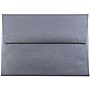 JAM Paper 4Bar A1 Metallic Invitation Envelopes, 3.625 x 5.125, Stardream Anthracite Black, 25/Pack (V018245)~#|#~m004672479_sc7