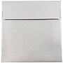 JAM Paper 6 x 6 Square Metallic Invitation Envelopes, Stardream Silver, 25/Pack (V018307)~#|#~m004672491_sc7