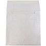 JAM Paper 6 x 6 Square Metallic Invitation Envelopes, Stardream Silver, 25/Pack (V018307)~#|#~m004672492_sc7