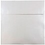 JAM Paper 8.5 x 8.5 Square Metallic Invitation Envelopes, Stardream Silver, Bulk 250/Box (V018318H)~#|#~m004672494_sc7