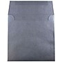 JAM Paper 6 x 6 Square Metallic Invitation Envelopes, Stardream Anthracite Black, 50/Pack (V018309I)~#|#~m004697332_sc7