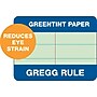 TOPS Steno Pad, 6" x 9", Gregg Ruled, Green Tint, 80 Sheets/Pad (TOP8021)~#|#~m004812444_sc7