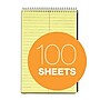 TOPS Docket Steno Book, 6" x 9", Gregg Ruled, Canary, 100 Sheets/Pad (63851)~#|#~m004812451_sc7