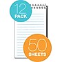 TOPS Memo Book, 3" x 5", Narrow Ruled, Assorted Colors, 50 Sheets/Pad (8050)~#|#~m004812455_sc7