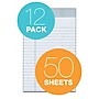 TOPS Prism+ Legal Notepads, 5" x 8", Narrow Ruled, Gray, 50 Sheets/Pad, 12 Pads/Pack (63060)~#|#~m004812456_sc7