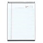 TOPS Docket Gold Notepad, 8 1/2" x 11 3/4", Project Ruled, Burgundy, 70 Sheets/Pad (99701)~#|#~m004812463_sc7