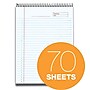 TOPS Docket Gold Notepad, 8 1/2" x 11 3/4", Project Ruled, Burgundy, 70 Sheets/Pad (99701)~#|#~m004812464_sc7