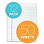 TOPS Legal Notepads, 8.5" x 11", Wide, White, 50 Sheets/Pad, 12 Pads/Pack (7523)~#|#~m004812503_sc7