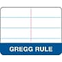 TOPS Second Nature Steno Pad, 6" x 9", Gregg Ruled, White, 80 Sheets/Pad (TOP 74688)~#|#~m004812512_sc7