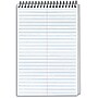 TOPS Docket Steno Pad, 6" x 9", Gregg Ruled, White, 100 Sheets/Pad (TOP99708)~#|#~m004812518_sc7