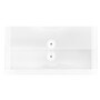 JAM Paper® #10 Plastic Envelopes with Button and String Tie Closure, 5 1/4 x 10, Clear Poly, 12/pack (921B1CL)~#|#~m004857949_sc7