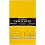 JAM Paper® Paper Table Cover with Plastic Lining, Yellow Tablecloth, Sold Individually (291323338)~#|#~m004858114_sc7