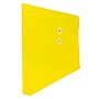 JAM Paper® Plastic Envelopes with Button and String Tie Closure, Legal Booklet, 9.75 x 14.5, Yellow, 12/Pack (219B1YE)~#|#~m004858163_sc7