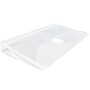 JAM Paper Plastic Filing Envelope with Hook & Loop Closure, 5.25" x 10", Clear, 12/Pack (921V1CL)~#|#~m004858307_sc7