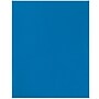 JAM Paper Glossy 2-Pocket Portfolio Folder, Blue, 6/Pack (385Gbua)~#|#~m004858355_sc7