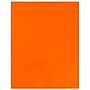JAM Paper Laminated 2-Pocket Glossy Presentation Folders, Orange, 25/Pack (385GORD)~#|#~m004858365_sc7