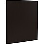 JAM Paper 30% Recycled Matte 8.5" x 11" Color Copy Paper, 32 lbs., Black Linen, 50 Sheets/Pack (11130)~#|#~m004860168_sc7
