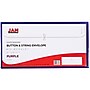 JAM Paper® Plastic Envelopes with Button and String Tie Closure, #10 Business Booklet, 5.25 x 10, Purple, 12/Pack (921B1PU)~#|#~m004860229_sc7