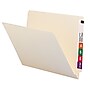 Smead Shelf-Master 100% Recycled End Tab File Folder, Straight Cut, Letter Size, Manila, 100/Box (24160)~#|#~m004895033_sc7