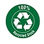 Smead Shelf-Master 100% Recycled End Tab File Folder, Straight Cut, Letter Size, Manila, 100/Box (24160)~#|#~m004895034_sc7