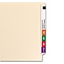 Smead Shelf-Master 100% Recycled End Tab File Folder, Straight Cut, Letter Size, Manila, 100/Box (24160)~#|#~m004895035_sc7