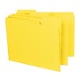 Smead Interior File Folder, 1/3-Cut Tab, Letter Size, Yellow, 100/Box (10271)~#|#~m004895346_sc7