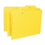 Smead Interior File Folder, 1/3-Cut Tab, Letter Size, Yellow, 100/Box (10271)~#|#~m004895347_sc7