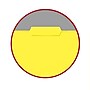 Smead Interior File Folder, 1/3-Cut Tab, Letter Size, Yellow, 100/Box (10271)~#|#~m004895348_sc7