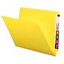 Smead Colored End Tab File Folder, Shelf-Master Reinforced Straight-Cut Tab, Letter Size, Yellow, 100/Bx (25910)~#|#~m004895993_sc7