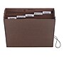 Smead Subject File, 6 Pockets, Flap and Elastic Cord Closure, Letter Size, Redrope-Printed Stock (70540)~#|#~m004896092_sc7