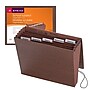 Smead Subject File, 6 Pockets, Flap and Elastic Cord Closure, Letter Size, Redrope-Printed Stock (70540)~#|#~m004896095_sc7