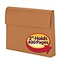 Smead Heavy-Duty Redrope Expanding Wallet, 2" Expansion, Letter Size, Brown (77142)~#|#~m004896123_sc7
