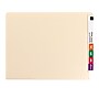 Smead End Tab File Folder, Straight Cut, Letter Size, Manila, 100/Box (24100)~#|#~m004896173_sc7
