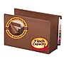 Smead TUFF Reinforced File Pocket, 7" Expansion, Legal Size, Redrope, 5/Box (74795)~#|#~m004896384_sc7